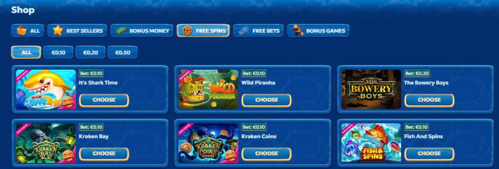 free spins pandido